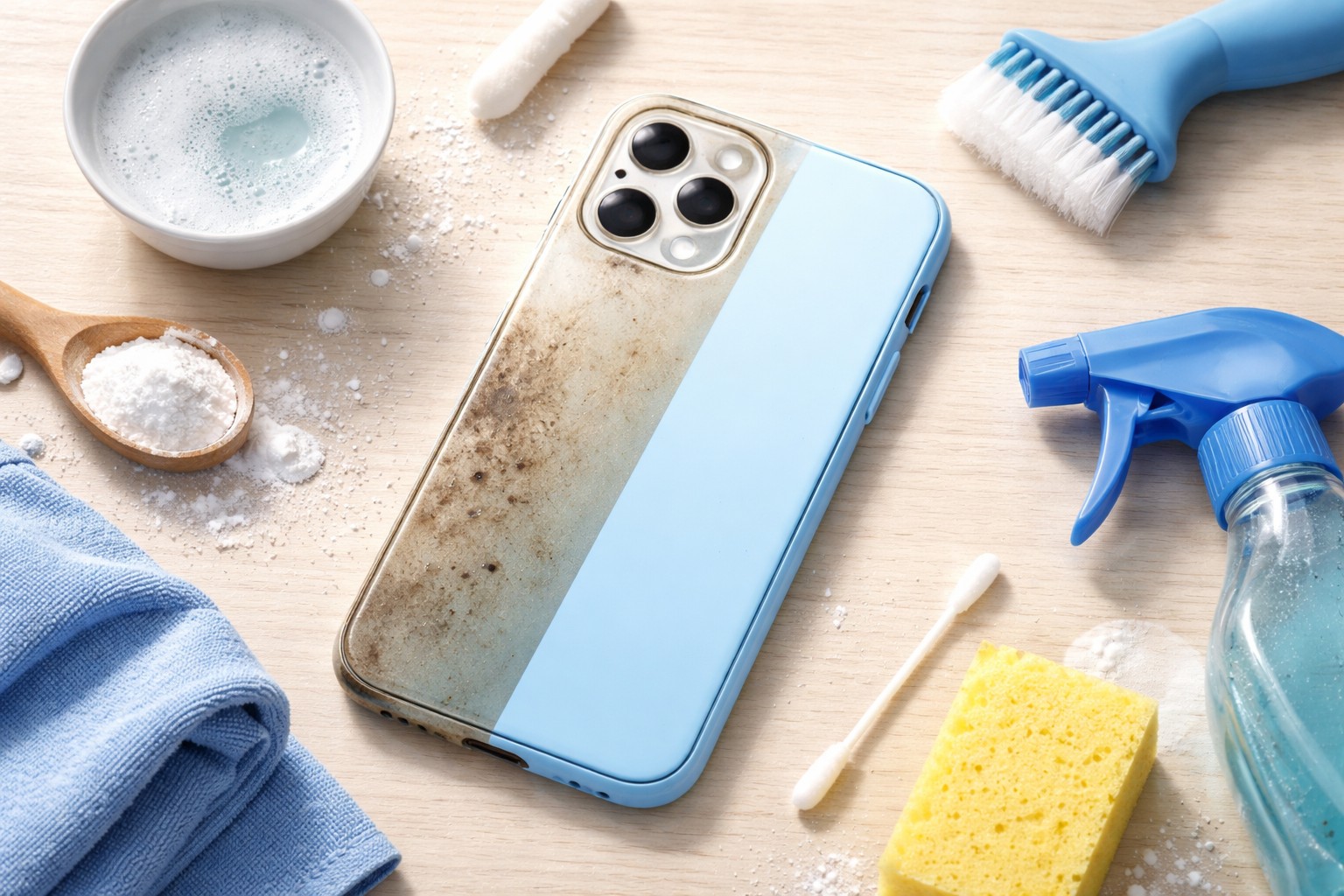 Un modo efficace per ripristinare l'aspetto perfetto della copertina utilizzando mezzi improvvisati