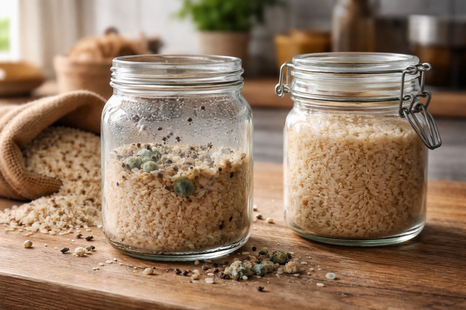 Perché i miei cereali si deteriorano più velocemente se non li copro ermeticamente?